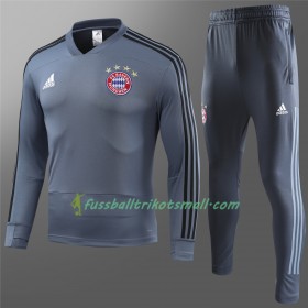 FC Bayern München Sweatshirts Anzüge Grau 2018-2019